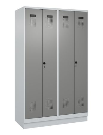 C+P PSA Schwarz-Weiß-Spind Evolo PLUS