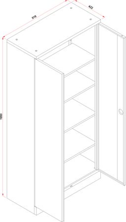 Flügeltürenschrank