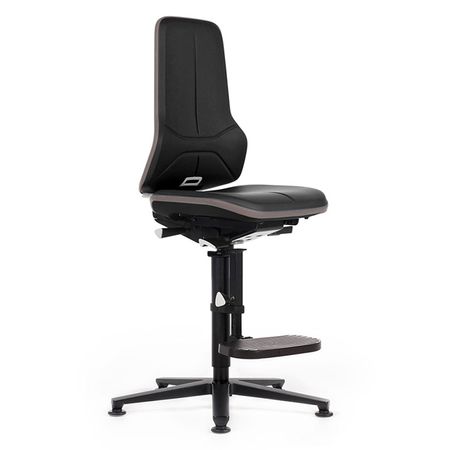 Kunsleder-Arbeitsstuhl für das Labor