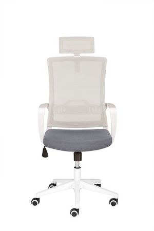 Schreibtischstuhl mit Wippmechanik in Gruen