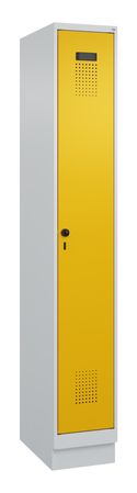 C+P Spind Evolo PLUS mit Sockel 1 Abteil 1950x3