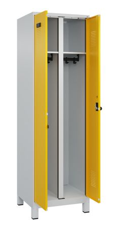 C+P Schwarz-Weiß-Spind Evolo PLUS