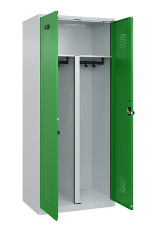 C+P PSA Schwarz-Weiß-Spind Evolo PLUS