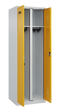 C+P Schwarz-Weiß-Spind Evolo PLUS