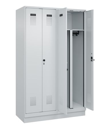 C+P PSA Schwarz-Weiß-Spind Evolo PLUS