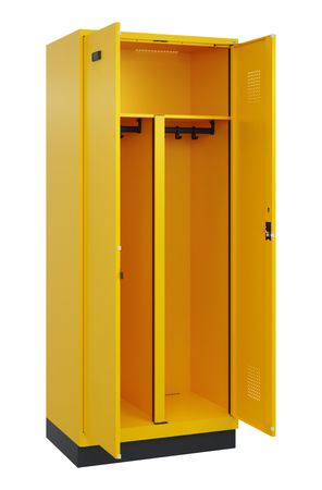 C+P PSA Schwarz-Weiß-Spind Evolo PLUS