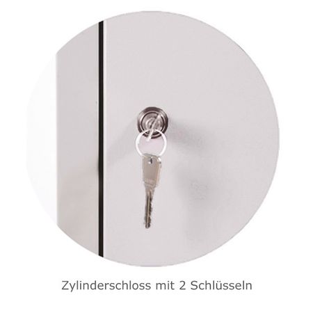 Drehriegelverschluss für Spind Umkleide