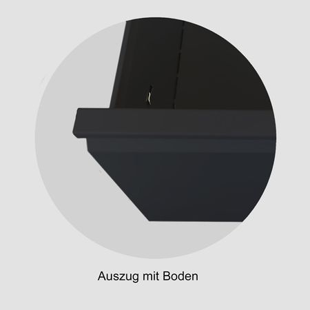 Hängeregisterschrank Auszug boden