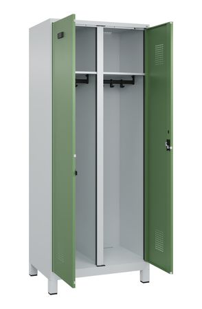 C+P Schwarz-Weiß-Spind Evolo PLUS