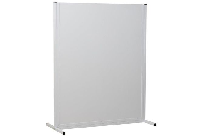 Raumtrennwand 130 x 107 cm WEISS