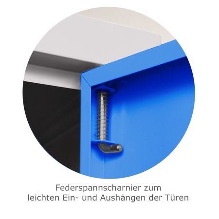 Werkstattschrank Großraumschrank Lagerschrank Materialschrank Werkzeugschrank Stahlschrank