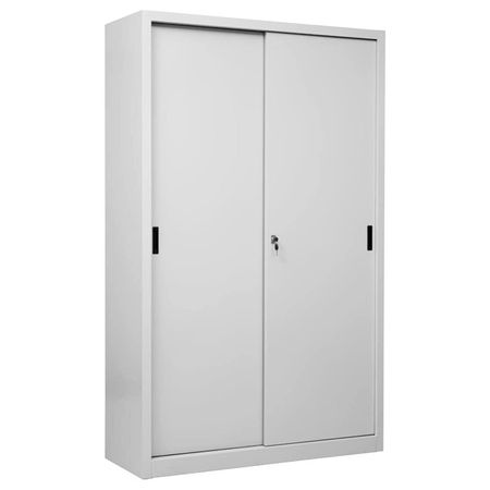 Büroschrank aus Stahl stabil massiv Aktenschrank 