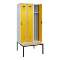 C+P Spind Evolo PLUS, Bank, 3 Abteile, 2120x900x815mm