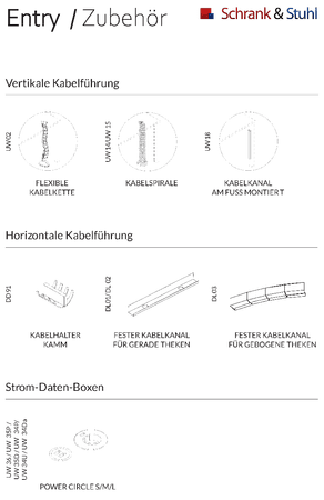 Empfangstheke Entry 3 mit Beratungsplatz | 110 x 320 x 80 cm (HxBxT) | diverse Farben 