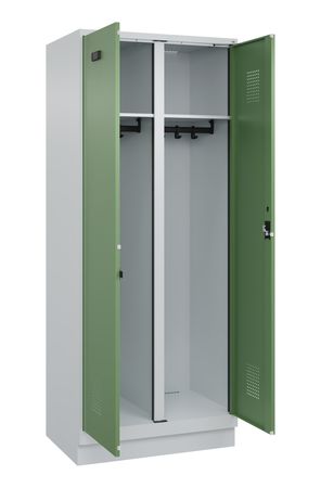 C+P Schwarz-Weiß-Spind Evolo PLUS