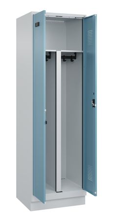 C+P PSA Schwarz-Weiß-Spind Evolo PLUS