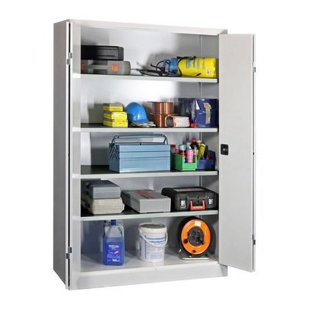 verzinkter Fachboden Einlegeboden Werkstattschrank Falttürenschrank