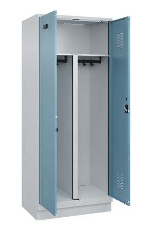 C+P PSA Schwarz-Weiß-Spind Evolo PLUS