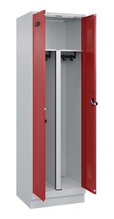 C+P PSA Schwarz-Weiß-Spind Evolo PLUS