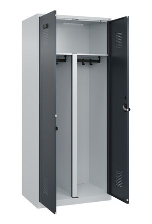 C+P PSA Schwarz-Weiß-Spind Evolo PLUS