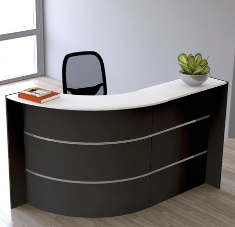 L-Theke Surround anthrazit | 112 x 175 x 95 cm (HxBxT)