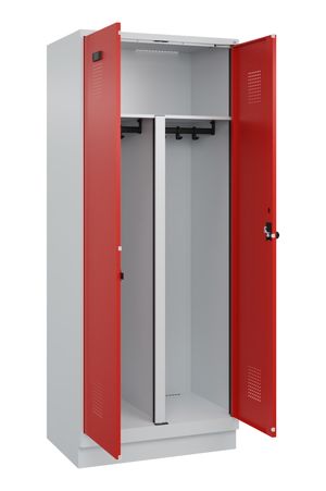 C+P PSA Schwarz-Weiß-Spind Evolo PLUS