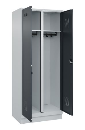 C+P Schwarz-Weiß-Spind Evolo PLUS