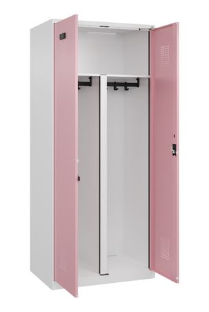 C+P PSA Schwarz-Weiß-Spind Evolo PLUS