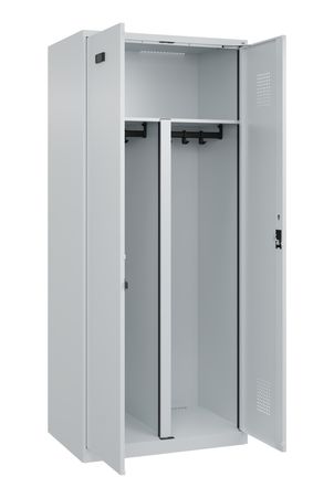 C+P PSA Schwarz-Weiß-Spind Evolo PLUS