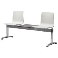 Traversenbank | Wartebank | 2 Sitze + Ablage 