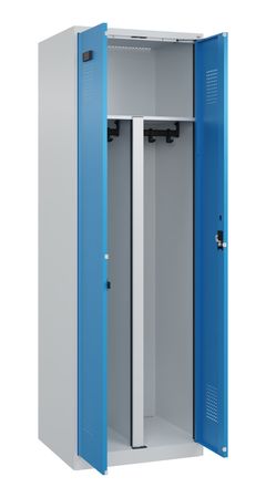 C+P PSA Schwarz-Weiß-Spind Evolo PLUS