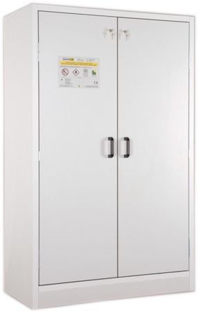 Gefahrstoffschrank zur Lagerung von tödlichen lebensgefährlichen lebensgefährdenden  substanzen stoffen