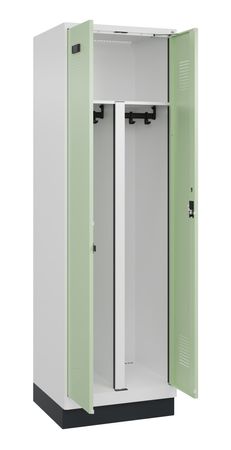 C+P PSA Schwarz-Weiß-Spind Evolo PLUS