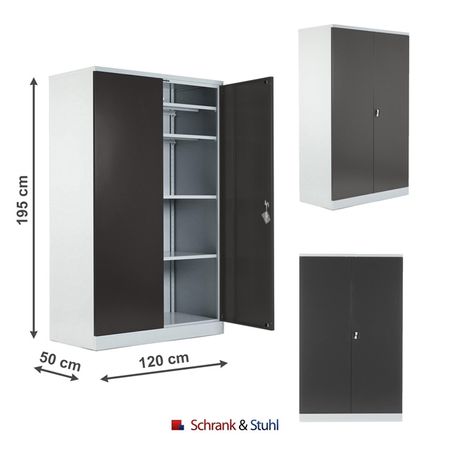 Werkstattschrank Großraumschrank Lagerschrank Materialschrank Werkzeugschrank Stahlschrank