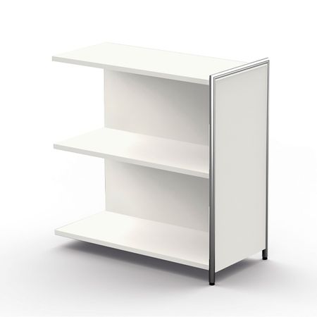 Chromeline Anbau-Sideboard 2 | 78 x 78 x 38 cm | verschiedene Farben und Optionen