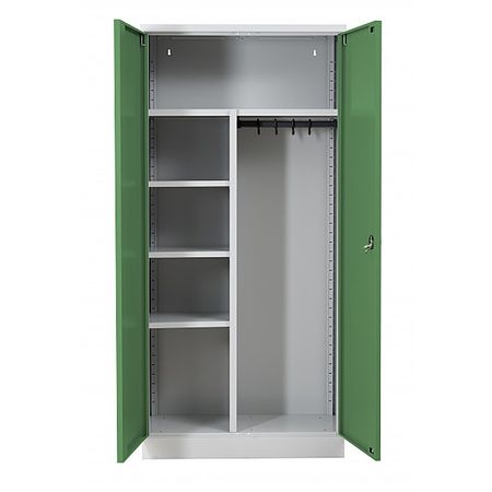 Putzmittelschrank Flügeltürschrank Staubsaugerschrank Stahlschrank
