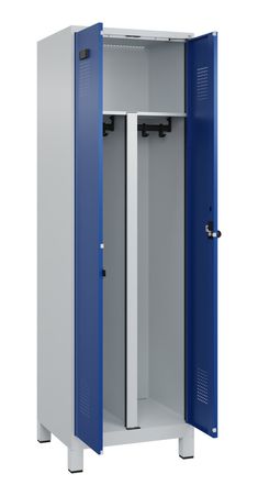 C+P PSA Schwarz-Weiß-Spind Evolo PLUS