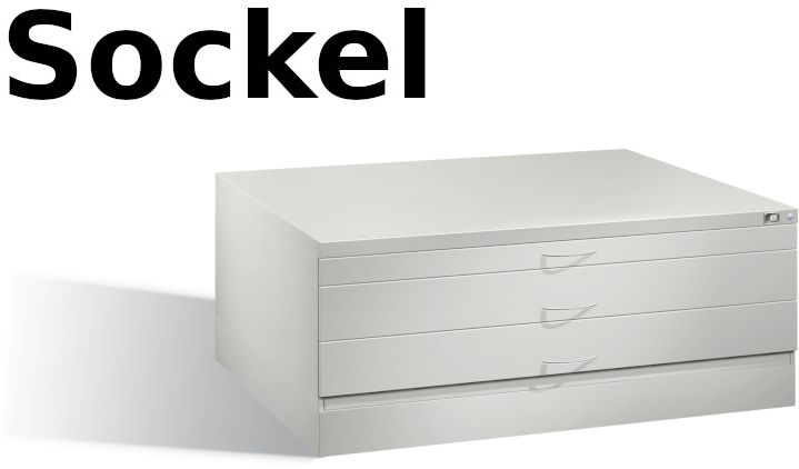 Sockel Fachablageschrank