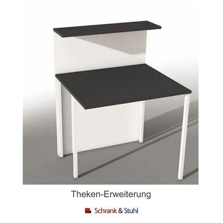 Theken-Erweiterung Empfangstheken Ladenausstattung Büromöbel Arztpraxis Atelier Empfangsarbeitsplatz