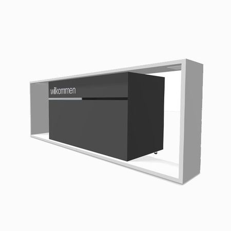 Empfangstresen Empfangstheke Eingangstheke Rezeption Counter Arbeitsplatz