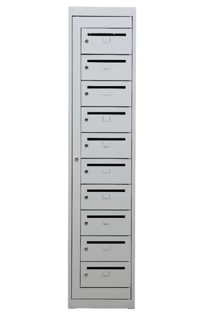 Postschrank | Postverteilerschrank 10 Fächer GRAU