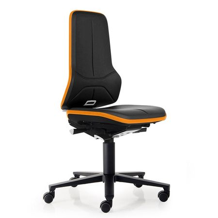 Laborstuhl mit Flexband Orange