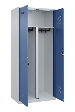 C+P PSA Schwarz-Weiß-Spind Evolo PLUS