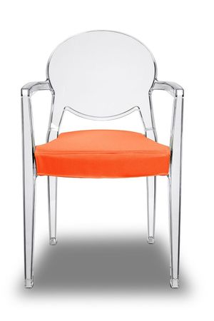 transparenter Armlehnstuhl