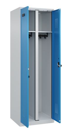 C+P Schwarz-Weiß-Spind Evolo PLUS