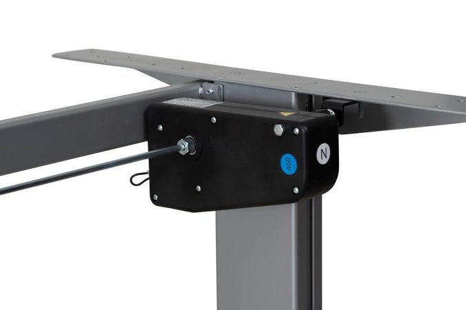 rückenschonend arbeiten Steh-Sitz-Schreibtisch