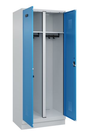 C+P Schwarz-Weiß-Spind Evolo PLUS