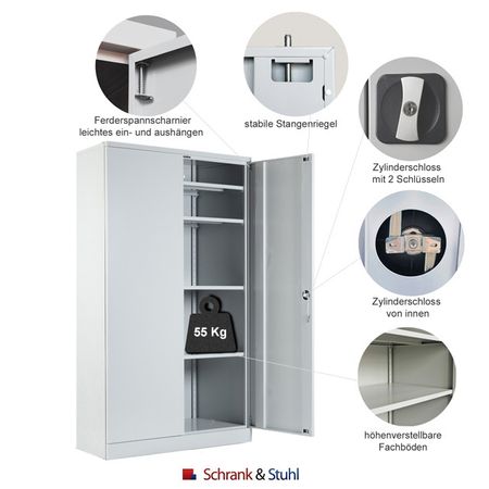 Metallschrank Stahlschrank 