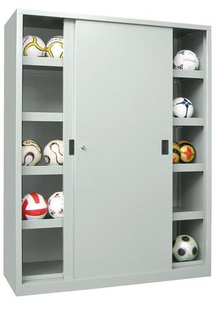 PAVOY Ballschrank mit Schiebetüren | 195 x 150 x 60 GROßE FARBAUSWAHL