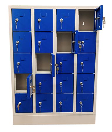 Mini-Schließfächer | Wertfachschrank 20 Abteile